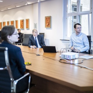 Meeting with government, Berlin